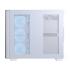 AeroCool P500C (White) ARGB ATX Mid Tower Gaming Case – Panoramic View, Dual Chamber, Tempered Glass, 4x ARGB Mirage Fans
